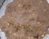 A picture of step 1 of Chocolate Kaju Swiss Roll.