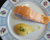 Foto del paso 6 de la receta: Salmón con puré de manzana