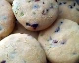 A picture of step 8 of Vickys Christmas Cranberry & Pistachio Cookies, GF DF EF SF.
