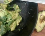A picture of step 5 of Teri's Avocado Spinach Slice.