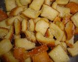A picture of step 6 of Bread Crust is Delicious! Crunchy Bite Size Rusk.
