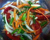 A picture of step 3 of Mushroom And Shrimps Spicy Salad.
