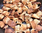 A picture of step 2 of Spiced Panettone Bites.