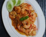 Foto langkah ke 2 dari resep Udang tumis mentega #homemadebylita.