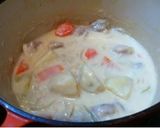 A picture of step 7 of Easy Tasty Cream Stew without Store Bought Roux.