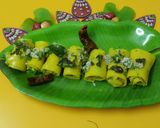 A picture of step 4 of रेशमी वड्या.
