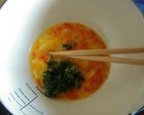 A picture of step 1 of Calcium-Rich Tamagoyaki (Rolled Omelette).