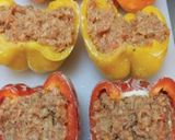 A picture of step 6 of Delicious Meat-Stuffed Peppers.