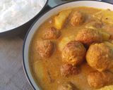A picture of step 9 of Chicken kofta curry.