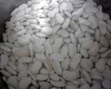 A picture of step 4 of poor mans Butter Beans.