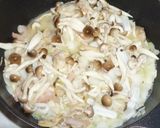 A picture of step 3 of Easy and Authentic Seafood Doria with Mushrooms.