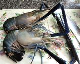 รูปขั้นตอนการทำที่ 1 ของ กุ้งอบชีสเนยกระเทียม