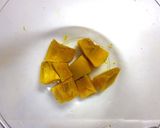 A picture of step 1 of For Halloween Easy Kabocha Squash Cookies.