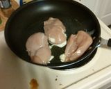 A picture of step 1 of Chicken and Rice Burrito.