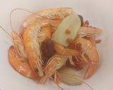 A picture of step 2 of Shaoxing Drunken Shrimp.
