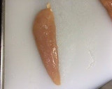 A picture of step 1 of How To Easily Remove the Sinew from Chicken Tenders.