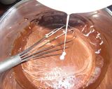 A picture of step 5 of Baked Chocolate Cake for Valentine's Day.
