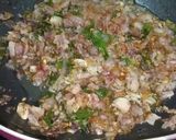 A picture of step 11 of Dhaba style Baingan Masala.