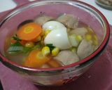 Foto langkah ke 3 dari resep Bakso Kuah Telur Puyuh.
