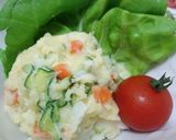 A picture of step 5 of No Need for Boiling Easy Microwaved Potato Salad!.