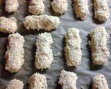 A picture of step 4 of Easy Mozerella Cheese Sticks.