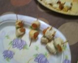 A picture of step 5 of Spicy Chicken skewers.