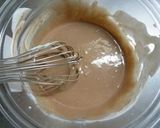 A picture of step 4 of Fluffy Chocolate Bavarois.