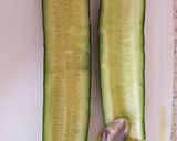 A picture of step 1 of Stuffed Cucumber Sandwiches 🤗.