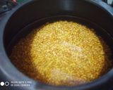 A picture of step 1 of Moth Dal with Masala Kachori.