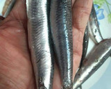 Foto del paso 1 de la receta: Boquerones rellenos con majadito y crujiente de almendras