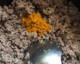 A picture of step 1 of Beef samosa.