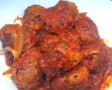 Foto del paso 10 de la receta: Albóndigas vegetarianas en salsa de cebolla con tomate