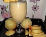 A picture of step 3 of Peach Banana Smoothie 🍑🍌🍑🍌.