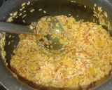 A picture of step 4 of Moong Dal Khichadi.
