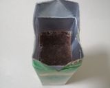 Gambar langkah 5 resipi Puding Milo Kotak.