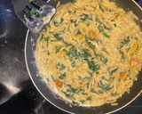 Foto del paso 9 de la receta: Orzo de espinaca con tomate dulce