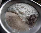 A picture of step 1 of Ragi idly.