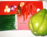 Foto langkah ke 1 dari resep Tumis Labu Siam Tempe.