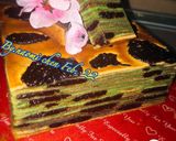 Foto langkah ke 9 dari resep Lapis legit prun with perisa pandan.