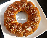 A picture of step 15 of Milo bread.