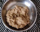 A picture of step 1 of Sukha Chicken and chicken curry(tambda rassa, Maharashtra lunch).