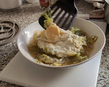 Foto del paso 9 de la receta: Sopa de Repollo con fideos chinos y huevo cocido