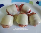 รูปขั้นตอนการทำที่ 2 ของ สเต็กหมูม้วนเบคอนชีส