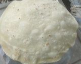 A picture of step 6 of Roomali Roti on Kadhai.
