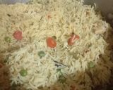 A picture of step 6 of Vegetable chicken pulao.
