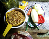 Foto del paso 1 de la receta: Guiso de lentejas súper fácil!!
