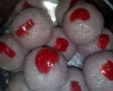 A picture of step 17 of Pomegranate sandesh.