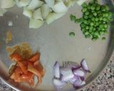 உருளைக்கிழங்கு பட்டாணி பொரியல் ரெசிபி ஸ்டேப் 1 புகைப்படம்