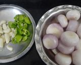 આખી ડુંગળી નુ શાક રેસીપી સ્ટેપ1ફોટો
