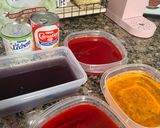 Foto del paso 1 de la receta: Postre de gelatina 💜